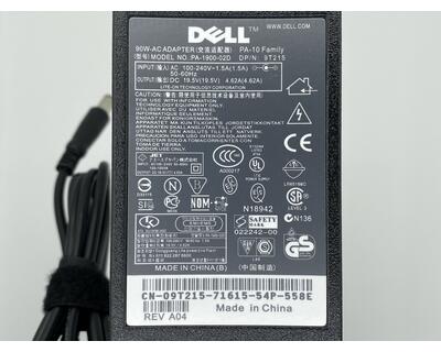 Блок живлення для ноутбука Dell 90W 19.5V 4.62A 7.4 x 5.0mm PA-1900-02D OEM - фото 3
