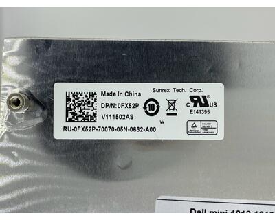 Клавиатура для ноутбука Dell Inspiron mini (1012, 1018) Black, RU/EN - фото 3