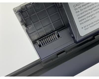 Посилена акумуляторна батарея для ноутбука Dell PC764 Latitude D620 11.1V Grey 7800mAh OEM - фото 4