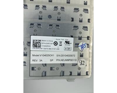 Клавиатура для ноутбука Dell Inspiron (N7010) Black, RU (вертикальный энтер) - фото 3