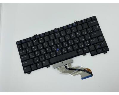 Клавиатура для ноутбука Dell Latitude (D410) с указателем (Point Stick), Black, RU - фото 2
