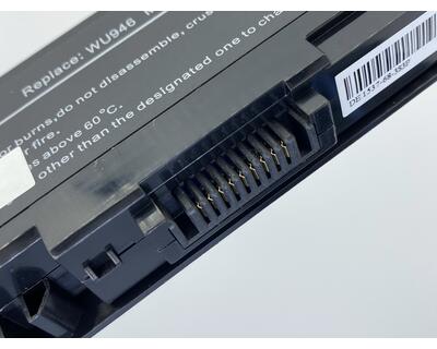Посилена акумуляторна батарея для ноутбука Dell WU946 Studio 1555 11.1V Black 7800mAh OEM - фото 4