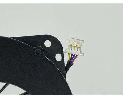 Вентилятор для ноутбука Dell Vostro 1220, 5V 0.5A 4-pin Forcecon - фото 4
