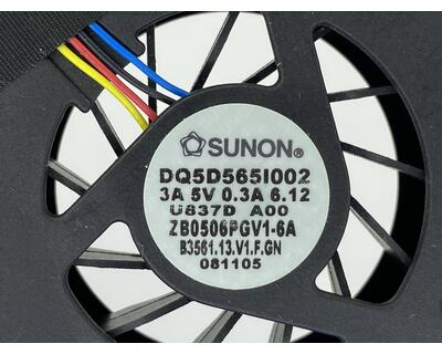 Вентилятор для ноутбука Dell Studio XPS 1340, M1340, 5V 0.3A 3-pin SUNON - фото 3