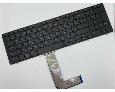 Клавиатура для ноутбука Dell Inspiron 17R (5720, 7720, N7110) Vostro (3750) XPS (L702X) Black, (Black Frame), RU - фото 2