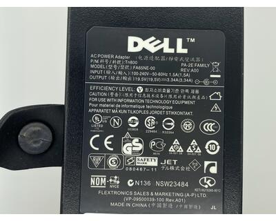 Блок питания для ноутбука Dell 65W 19.5V 3.34A 7.4 x 5.0mm Slim PA-12S OEM - фото 3