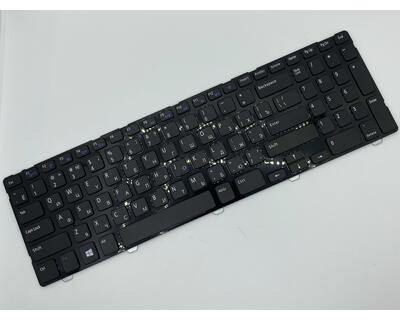 Клавіатура для ноутбука Dell Inspiron (3521, 5521, 3537, 5537) Black, (Black Frame), RU - фото 2