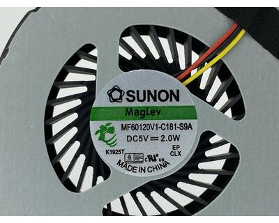 Вентилятор для ноутбука Dell Inspiron 13R N3010 5V 0.2A 3-pin SUNON - фото 3