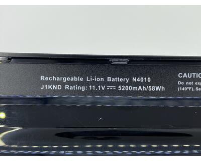 Аккумуляторная батарея для ноутбука Dell J1KND Inspiron N5110 11.1V Black 5200mAh OEM - фото 3