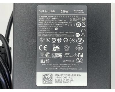 Блок живлення для ноутбука Dell 240W 19.5V 12.3A 7.4x5.0mm ADP-240AB B Orig - фото 3