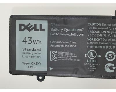 Аккумуляторная батарея для ноутбука Dell GK5KY Inspiron 11 (3147) 11.1V Black 3800mAh Orig - фото 3