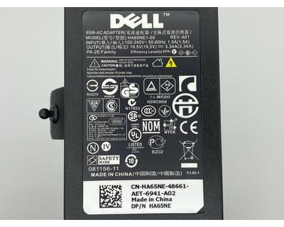 Блок живлення для ноутбука Dell 64W 19.5V 3.34A 4.5x3.0mm Slim HA65NE1-00 Orig - фото 3