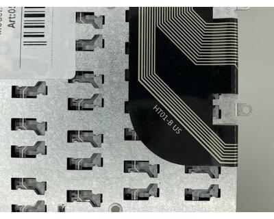 Клавиатура для ноутбука Dell Inspiron (13-5368) Black, (No Frame), RU - фото 3