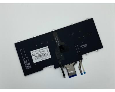 Клавиатура для ноутбука Dell Latitude (E5470, E7470) Black с подсветкой (Light), (No Frame) RU