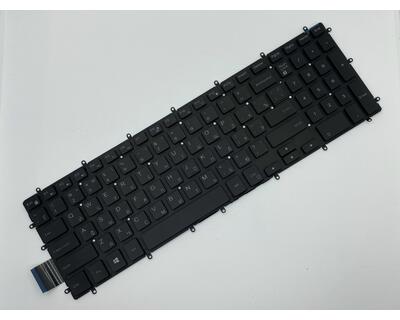 Клавіатура для ноутбука Dell Inspiron 15-5565 Black, (No Frame), RU - фото 2