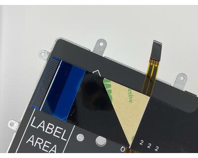 Клавиатура для ноутбука Dell XPS (13 9343) с подсветкой (Light), Black, (No Frame), RU - фото 4