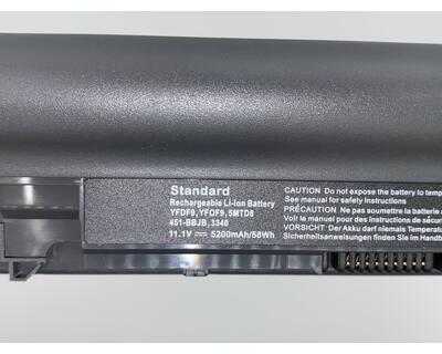 Аккумуляторная батарея для ноутбука Dell 3NG29 3340 11.1V Black 5200mAh OEM - фото 3