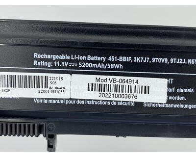 Аккумуляторная батарея для ноутбука Dell 970V9 Latitude E5440 11.1V Black 5200mAh OEM - фото 3