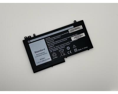 Акумуляторна батарея для ноутбука Dell RYXXH Latitude E5250 11.1V Black 3400mAh OEM