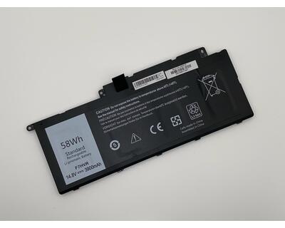 Акумуляторна батарея для ноутбука Dell F7HVR Inspiron 15-7537 14.8V Black 3900mAh OEM