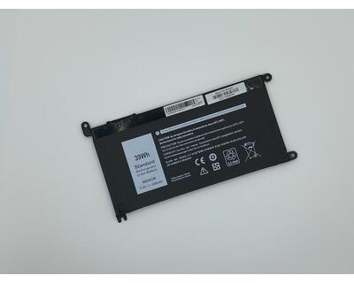 Акумуляторна батарея для ноутбука Dell WDXOR Inspiron 15-5000 11.4V Black 3400mAh OEM