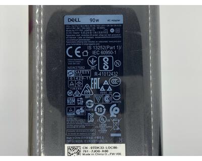 Блок питания для ноутбука Dell 90W 20V 4.5A Type-C LA90PM170 Orig - фото 3