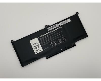 Аккумуляторная батарея для ноутбука Dell F3YGT Latitude 12 7000 7.6V Black 6800mAh OEM
