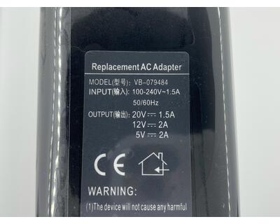 Блок живлення для ноутбука Dell 30W 5/12V/20V 2/2/1.5A Type-C DP-30CD/BA OEM - фото 3