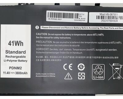 Аккумуляторная батарея для ноутбука Dell 0579TY Latitude E7470 11.4V Black 3600mAh OEM - фото 3