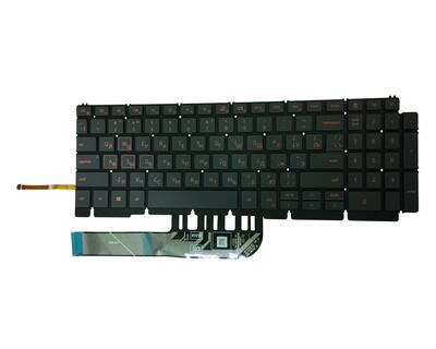 Клавиатура для ноутбука Dell G15 5511, с подсветкой (Red Light), Black, (No Frame), RU