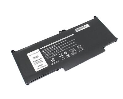 Аккумуляторная батарея для ноутбука Dell MXV9V Latitude 13 5300 7.6V Black 7200mAh OEM