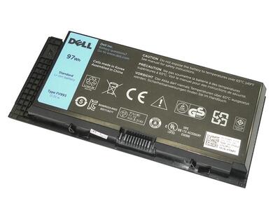 Усиленная аккумуляторная батарея для ноутбука Dell FV993 Precision M4600 11.1V Black 8310mAh Orig