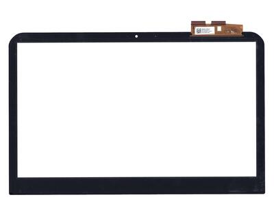 Тачскрин (Сенсорное стекло) для ноутбука Dell Inspiron 14R 5421, 3421, черный - фото 2