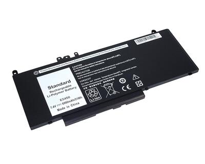 Акумуляторна батарея для ноутбука Dell G5M10 Latitude E5450 7.4V Black 6900mAh OEM