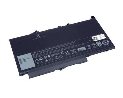 Аккумуляторная батарея для ноутбука Dell 7CJRC Latitude 12 E7270 11.4V Black 3530mAh