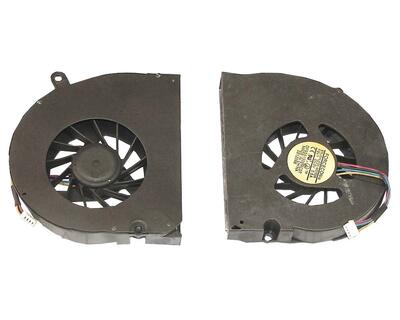 Вентилятор для ноутбука Dell XPS 1640, 1645, 1647, 5V 0.5A 4-pin Forcecon