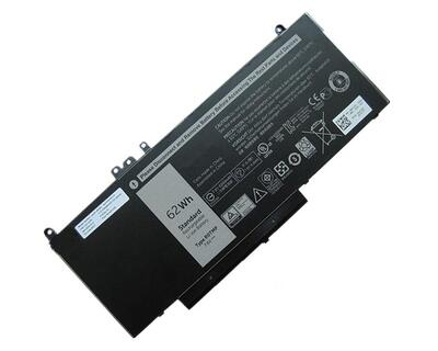 Аккумуляторная батарея для ноутбука Dell XM2D4 Blanco 2013 7.6V Black 3600mAh - фото 2