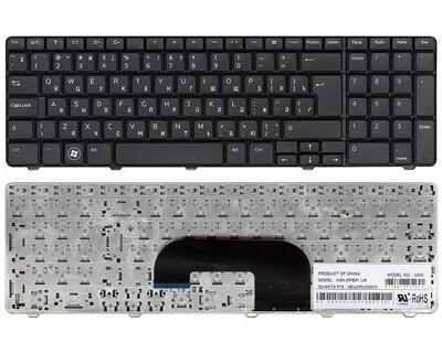 Клавиатура для ноутбука Dell Inspiron (N7010) Black, RU (вертикальный энтер)