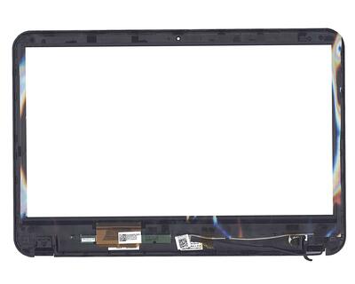 Тачскрін (Сенсорне скло) для ноутбука Dell Inspiron 15R 04J3M2 з рамкою чорний - фото 2