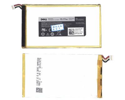 Аккумуляторная батарея для планшета Dell P706T Venue 7 3.7V White 4550mAh Orig