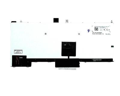 Клавиатура для ноутбука Dell Latitude (E4310) с подсветкой (Light), с указателем (Point Stick) Black, RU/EN - фото 3