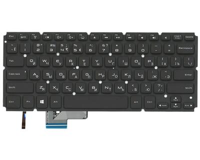 Клавиатура для ноутбука Dell XPS (14R) с подсветкой (Light), Black, (No Frame) RU - фото 2