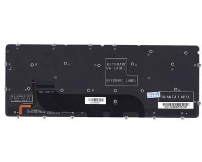Клавиатура для ноутбука Dell XPS 12 с подсветкой (Light), Black, (No Frame) RU - фото 7