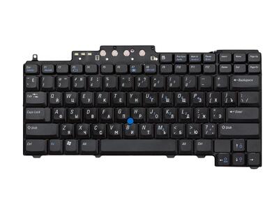Клавиатура для ноутбука Dell Latitude (D620, D630, D820, D830) с указателем (Point Stick), Black, RU - фото 2