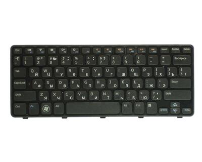 Клавиатура для ноутбука Dell Inspiron Mini (1090) Black, (Black Frame) RU - фото 2