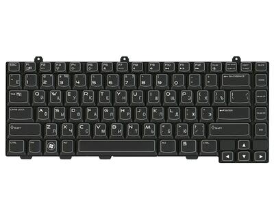 Клавиатура для ноутбука Dell Alienware (M14x R1, M14x R2) с подсветкой (Light), Black, RU/EN - фото 2