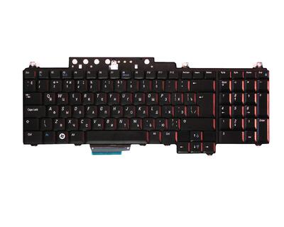 Клавиатура для ноутбука Dell Inspiron (1700, 1721, Vostro 1700, XPS M1720 M1721 M1730) Black, RU - фото 2