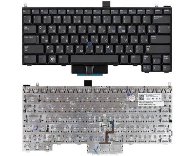 Клавиатура для ноутбука Dell Latitude (E4310) с указателем (Point Stick) Black, RU/EN
