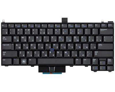 Клавиатура для ноутбука Dell Latitude (E4310) с указателем (Point Stick) Black, RU/EN - фото 2