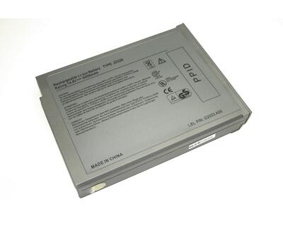 Акумуляторна батарея для ноутбука Dell J2328 Inspiron 1150 14.8V Grey 5200mAh OEM